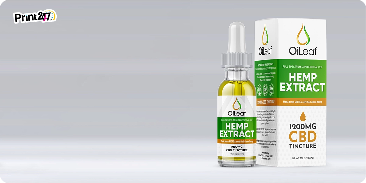 label design for tinctures